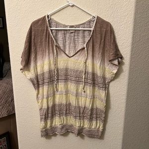 Lucky Brand cotton blouse
